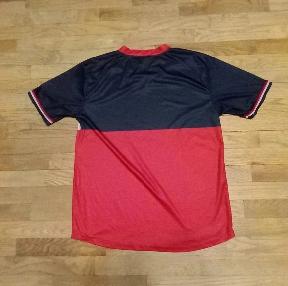 St Louis Cardinals Soccer Jersey Mens Large Red MLB SGA Pullover - Picture 2 of 5